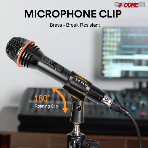 5Core Microphone Dynamic Mic Karaoke Singing Studio XLR Mics Handheld
