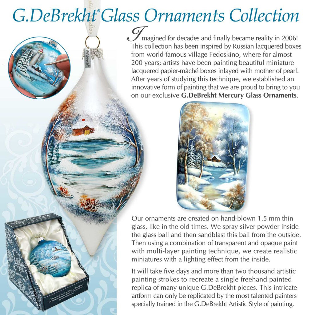 Drummer Boy Ball Glass Ornament by G. DeBrekht - 73531C